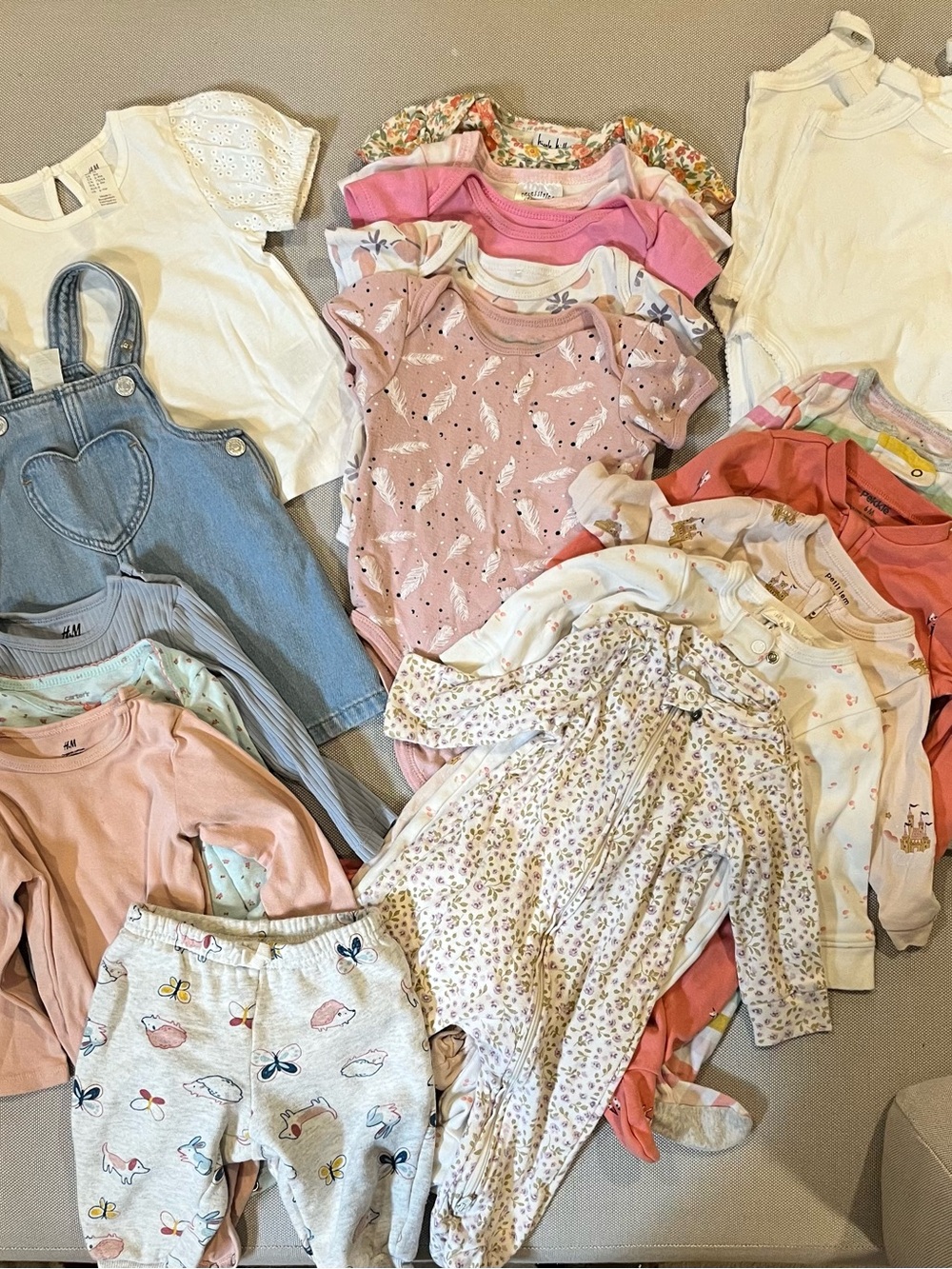 Baby Girl Clothing Lot